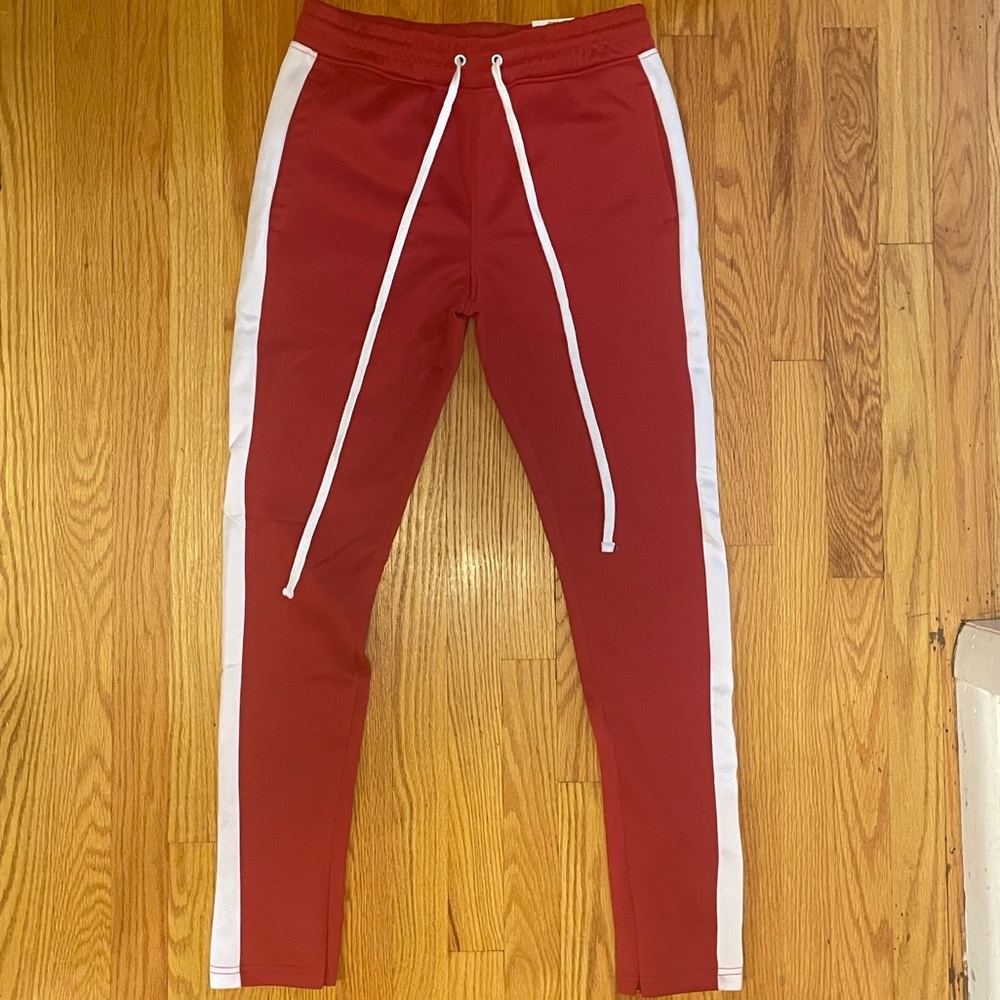 Red Track Pants